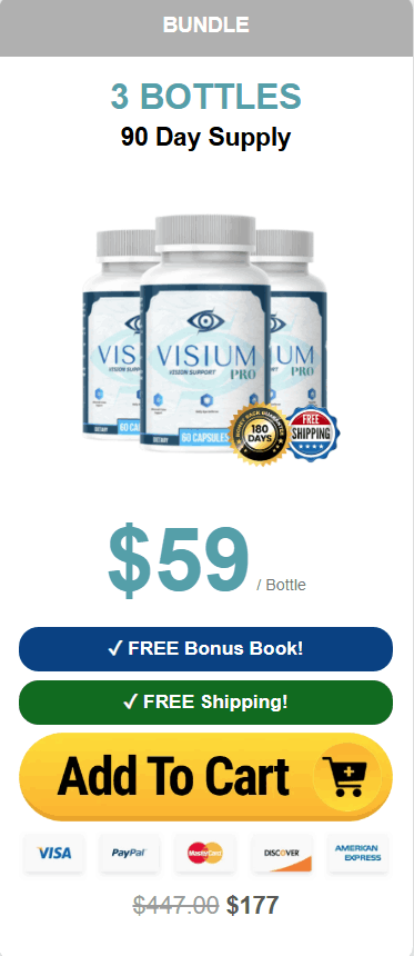 VisiumPro price 3 bottle