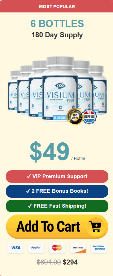 VisiumPro price 6 bottle